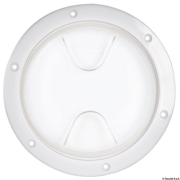 Tappo ispezione a vite trasparente 102 mm - 20.204.01